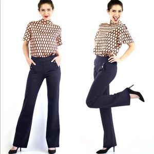 Betabrand 6-button Dress Pant Yoga Pants